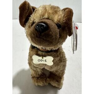 TY Beanie Buddy Odie Garfield Movie Plush wtag